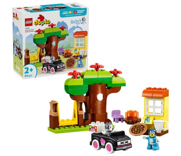 LEGO DUPLO BLUEY 10469 Pizzerki z Muffinką i Blue - 1529686 - zdjęcie 2